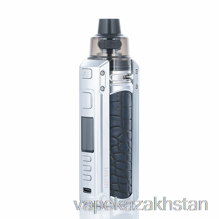 Vape Smoke Lost Vape URSA QUEST 100W Pod Mod Kit Stainless / Crocodile Leather